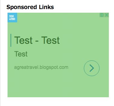 AdSense ad displays %22Test%22.jpg